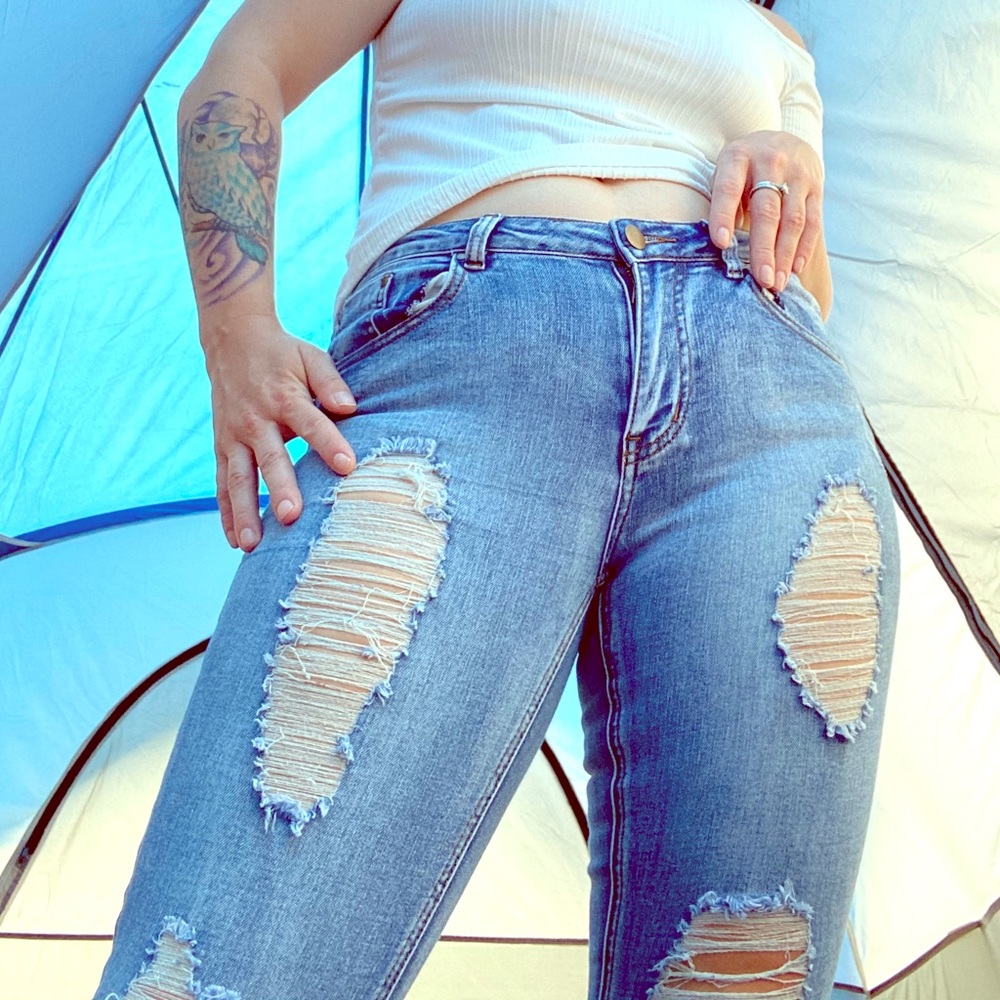 Fashion Nova lightly washed out